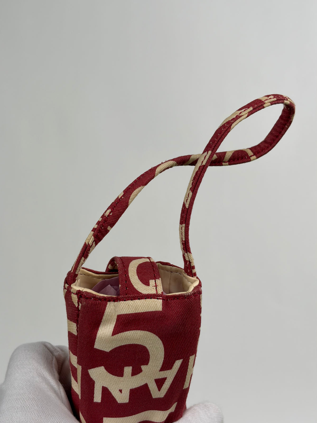 Borsa tote vintage Chanel 31 Rue cambon Rosso