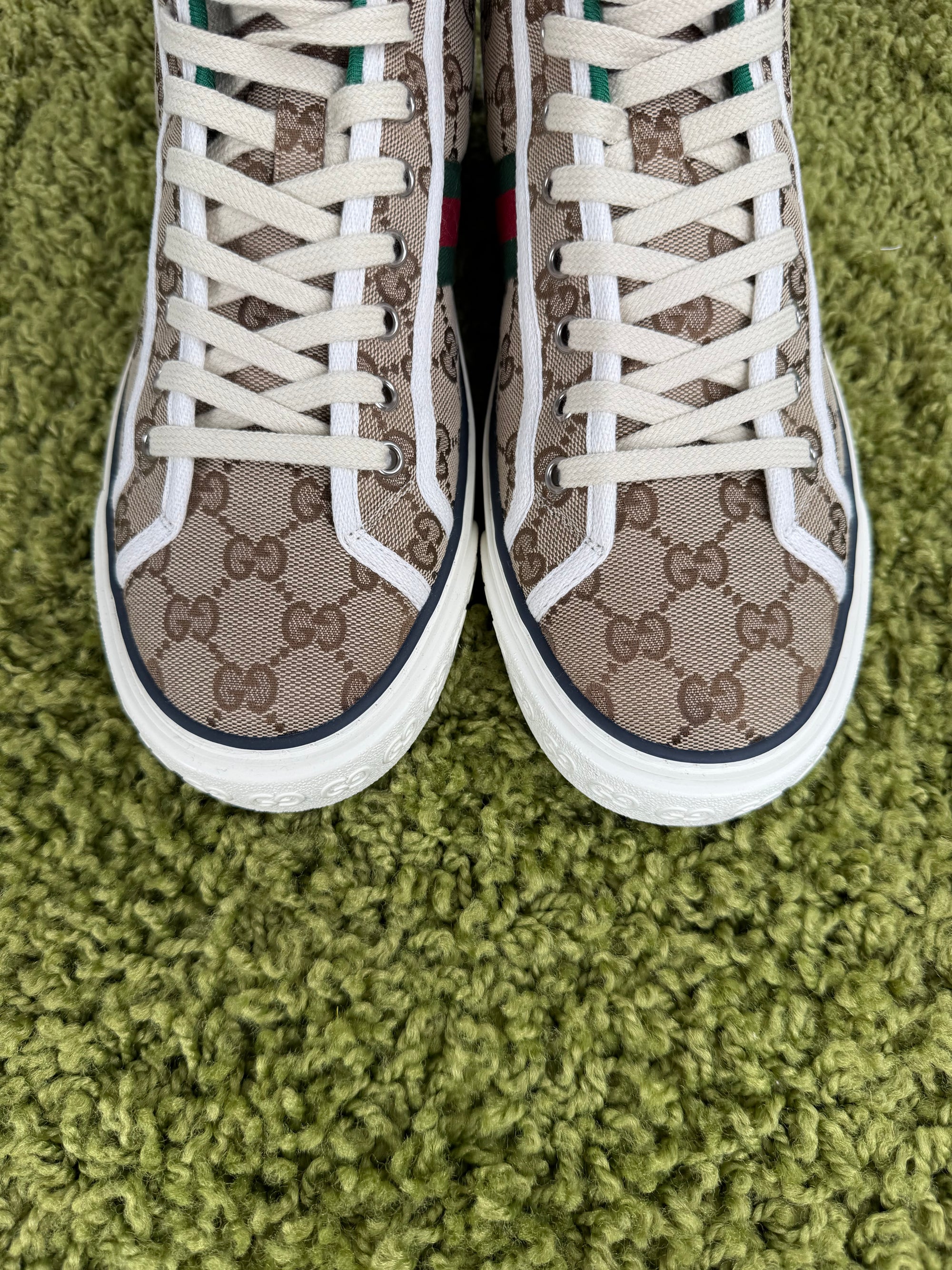 Gucci Tennis Alta Beige 9+