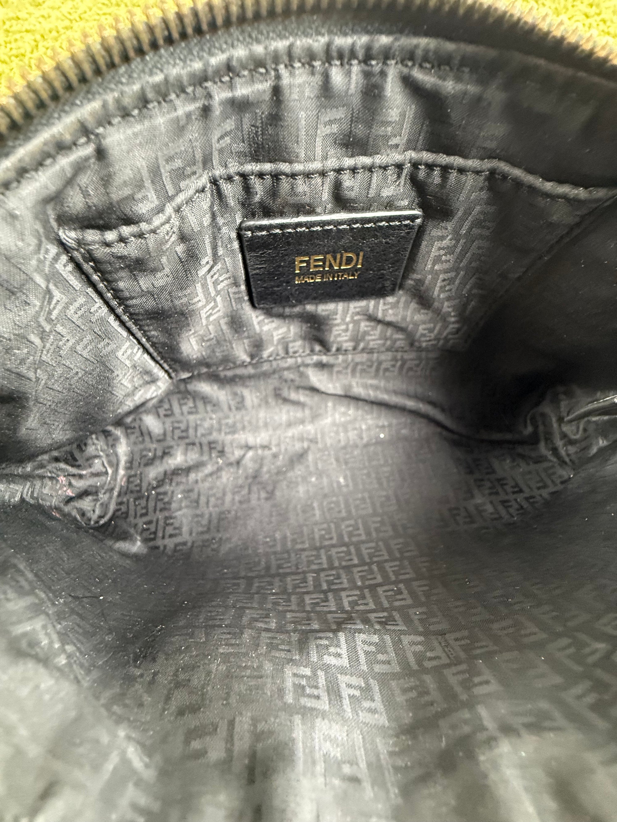 Pochette Fendi Baguette in tela