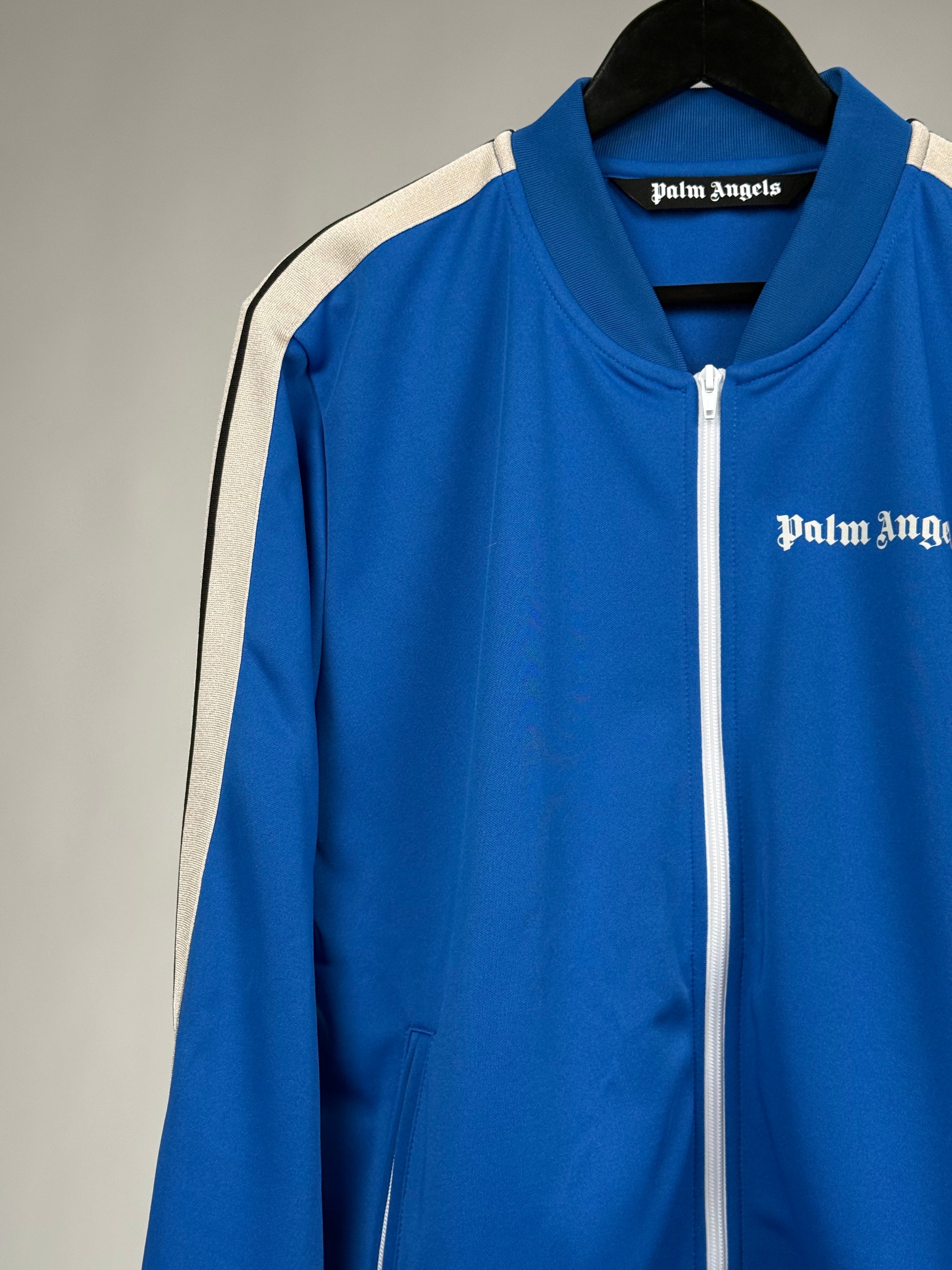 Felpa Palm Angels Size XXL blu e panna