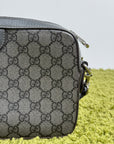 Borsa a tracolla Ophidia Gucci Monogram Verde