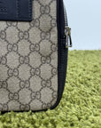 Gucci Double Belt Bag Beige