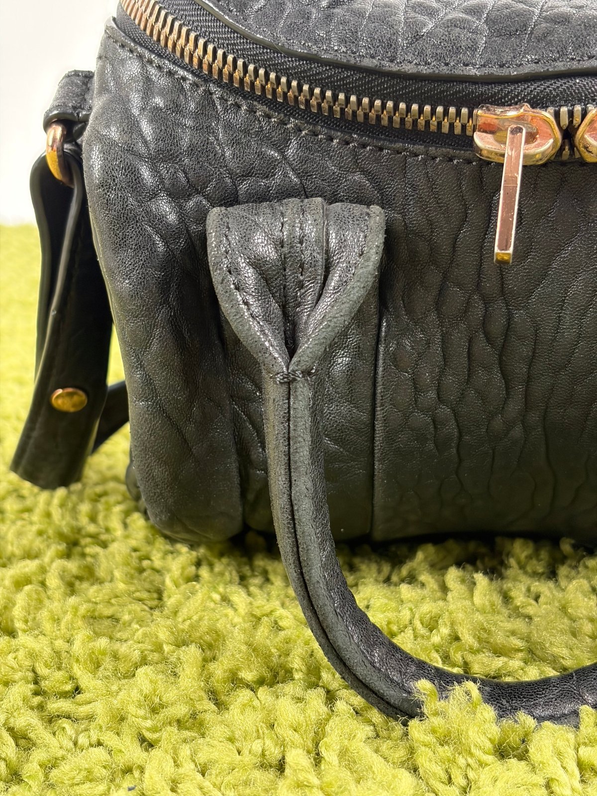 Borsa Alexander Wang Rockie in pelle nera - Second Hand Di Fiore