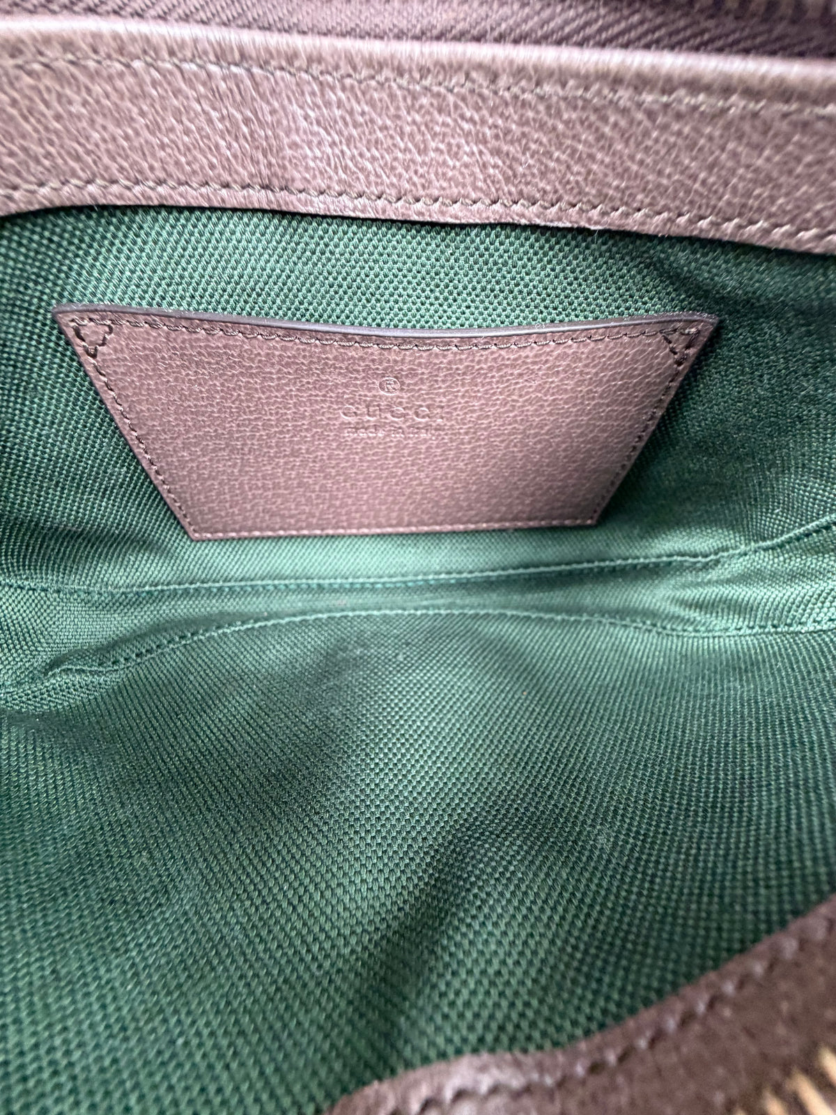 Borsa a spalla Ophidia Gucci Beige