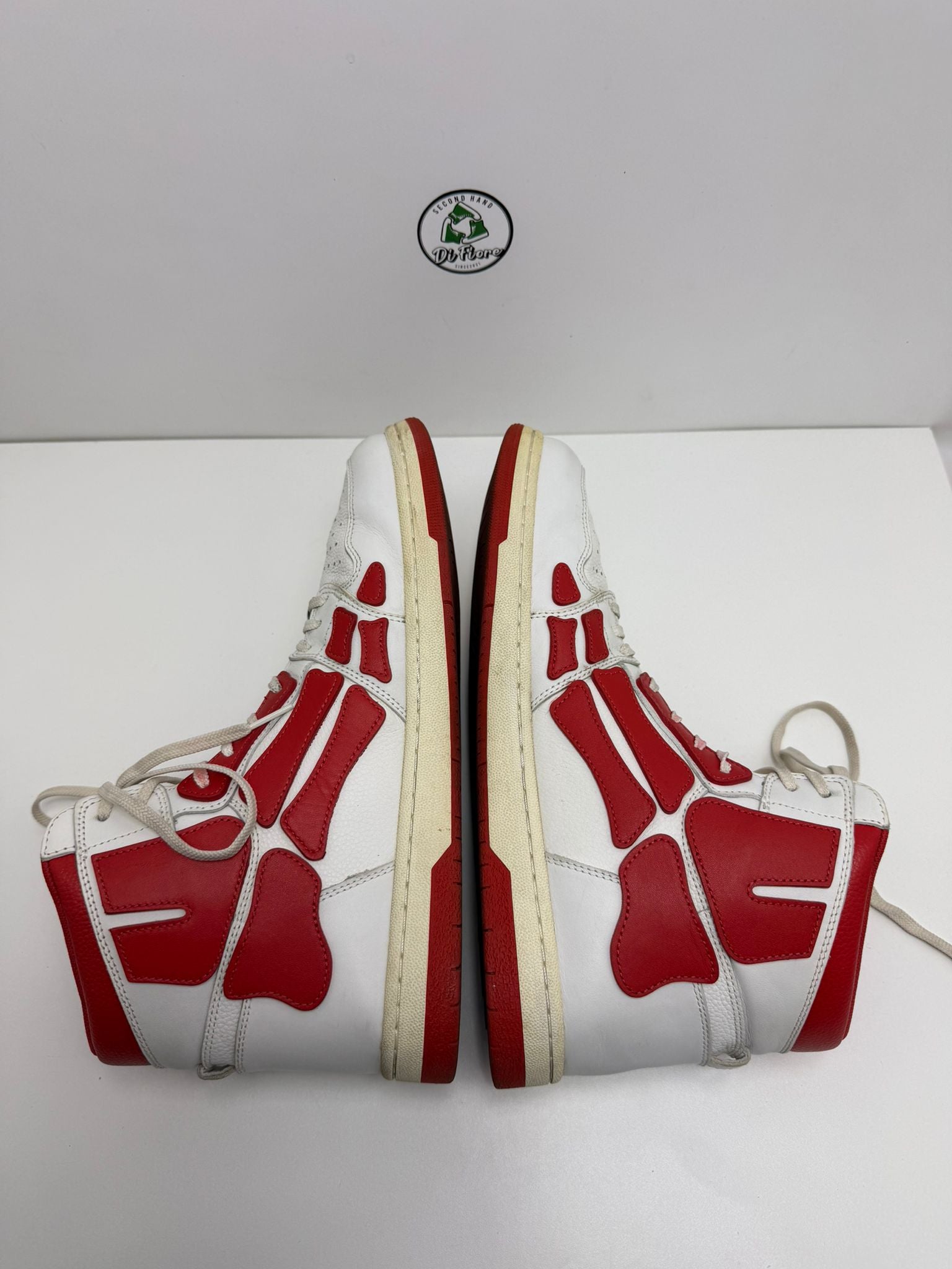 amiri skeleton Size 48 bianche e rosse
