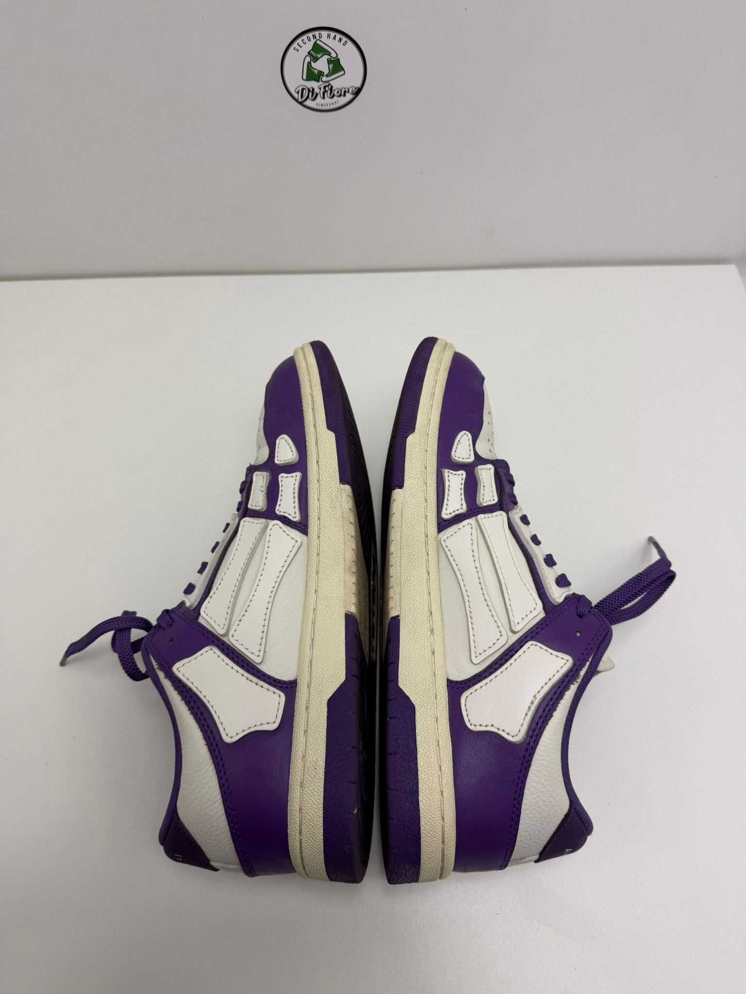 amiri skeleton Size 41 bianche e viola