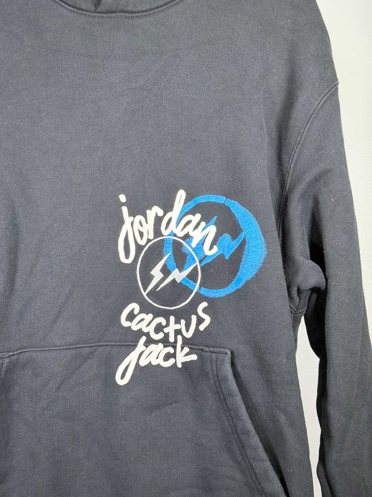 Felpa Jordan X Travis scott Size M nera blu e bianca