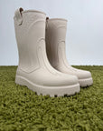 Stivali da pioggia Garden Christian Dior in gomma Beige