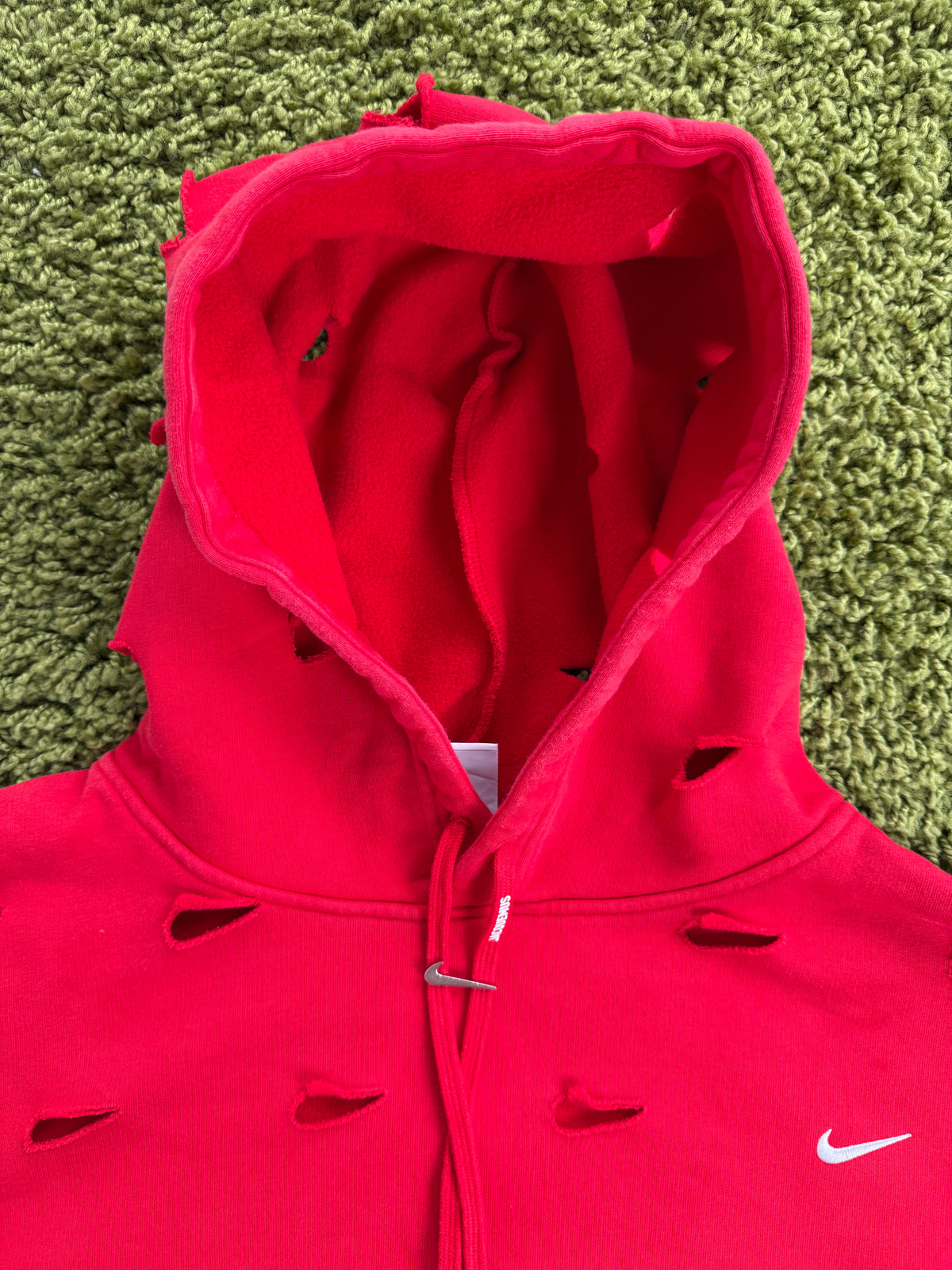 Completo Nike X Jacquemus Rosso Felpa M Pantalone M