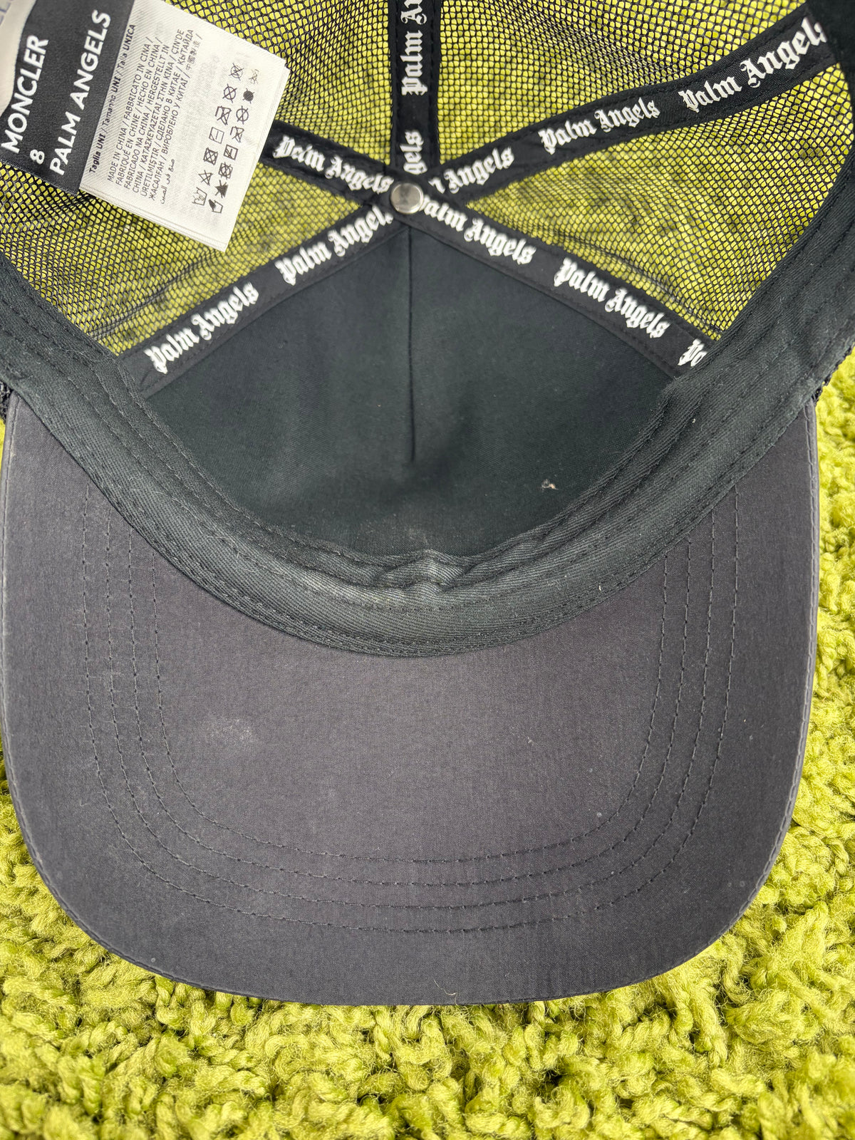 Cappello Moncler X Palm Angels Nero