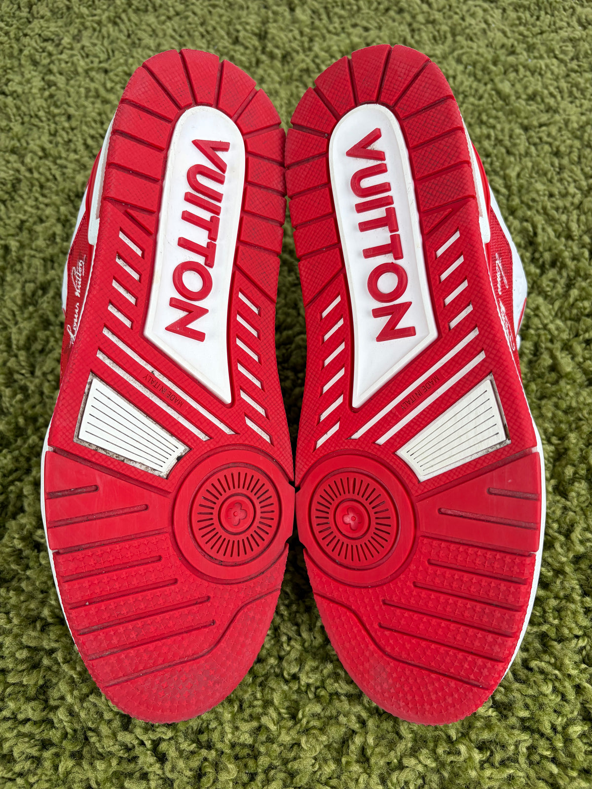 Louis Vuitton Trainer Rosso 6