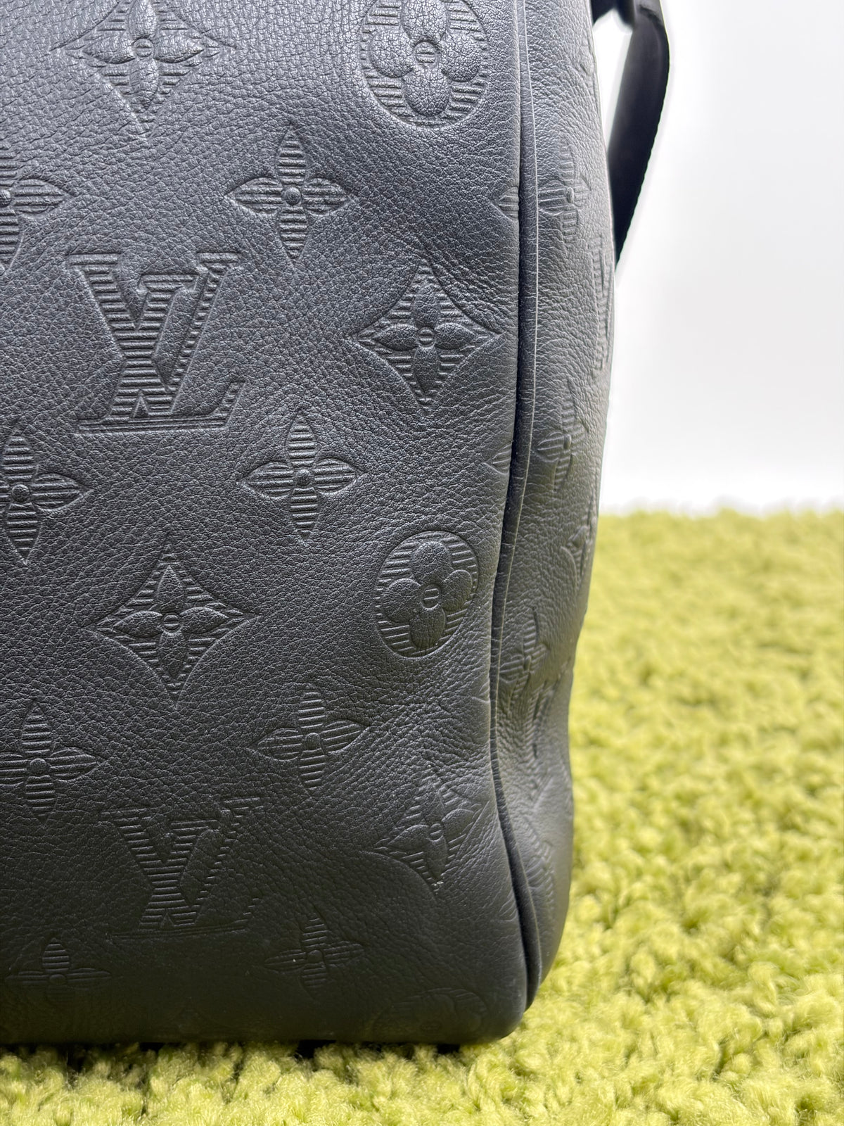 Borsone keepall Louis Vuitton Bandoulière 50 Nera