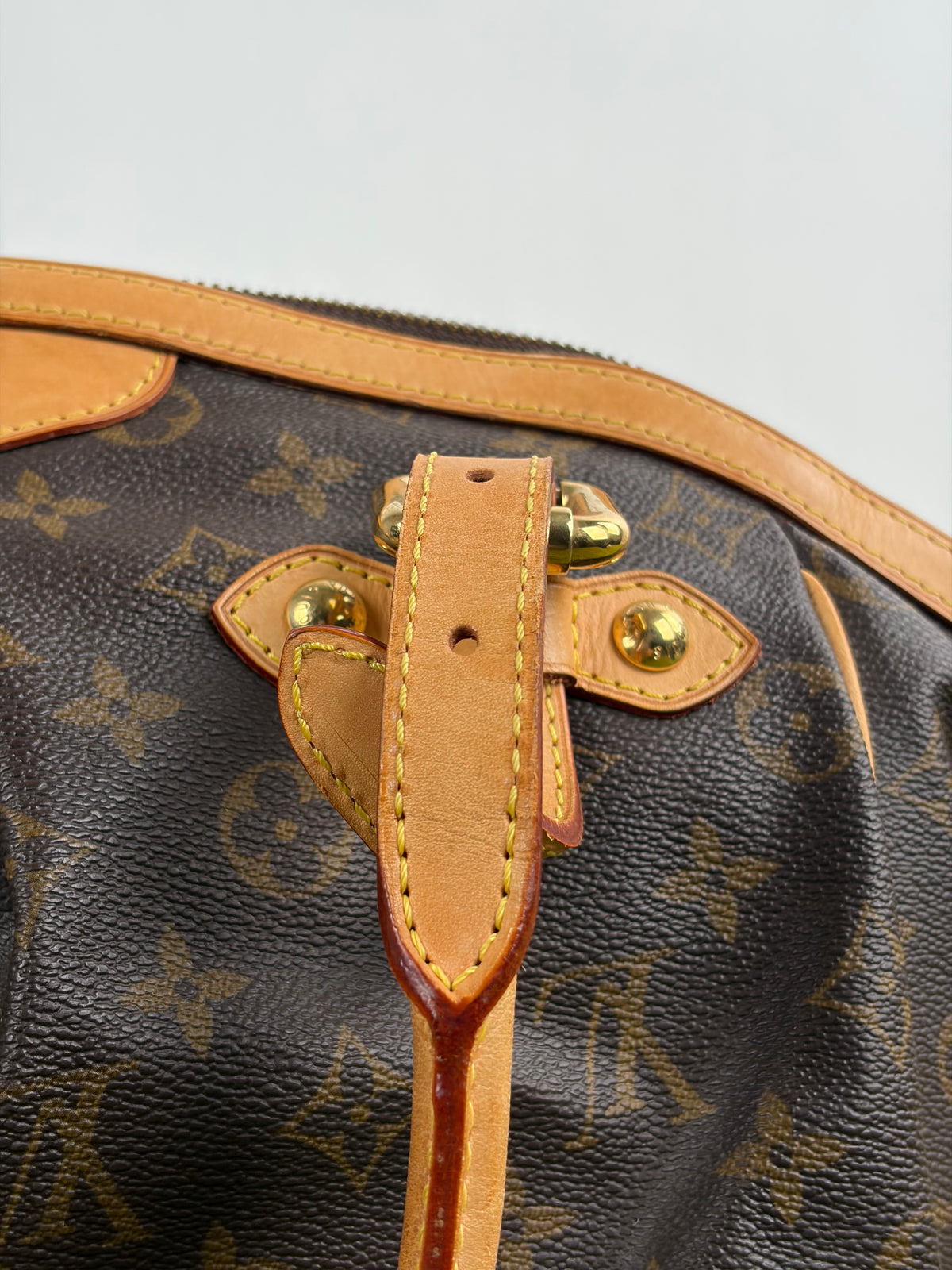 Borsa Louis Vuitton Tivoli PM Marrone