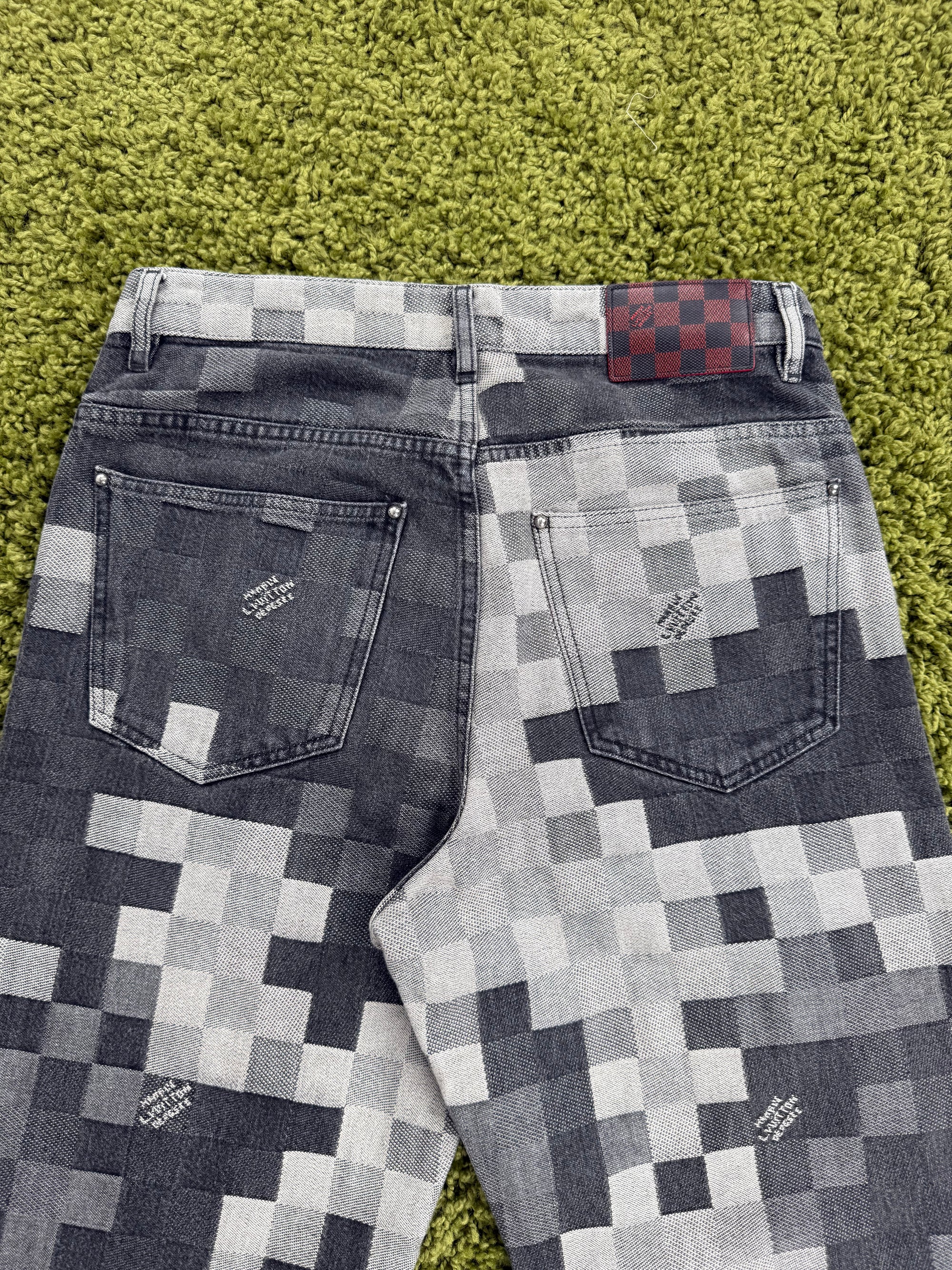 Completo Louis Vuitton Grigio Giacca 48 Jeans 29