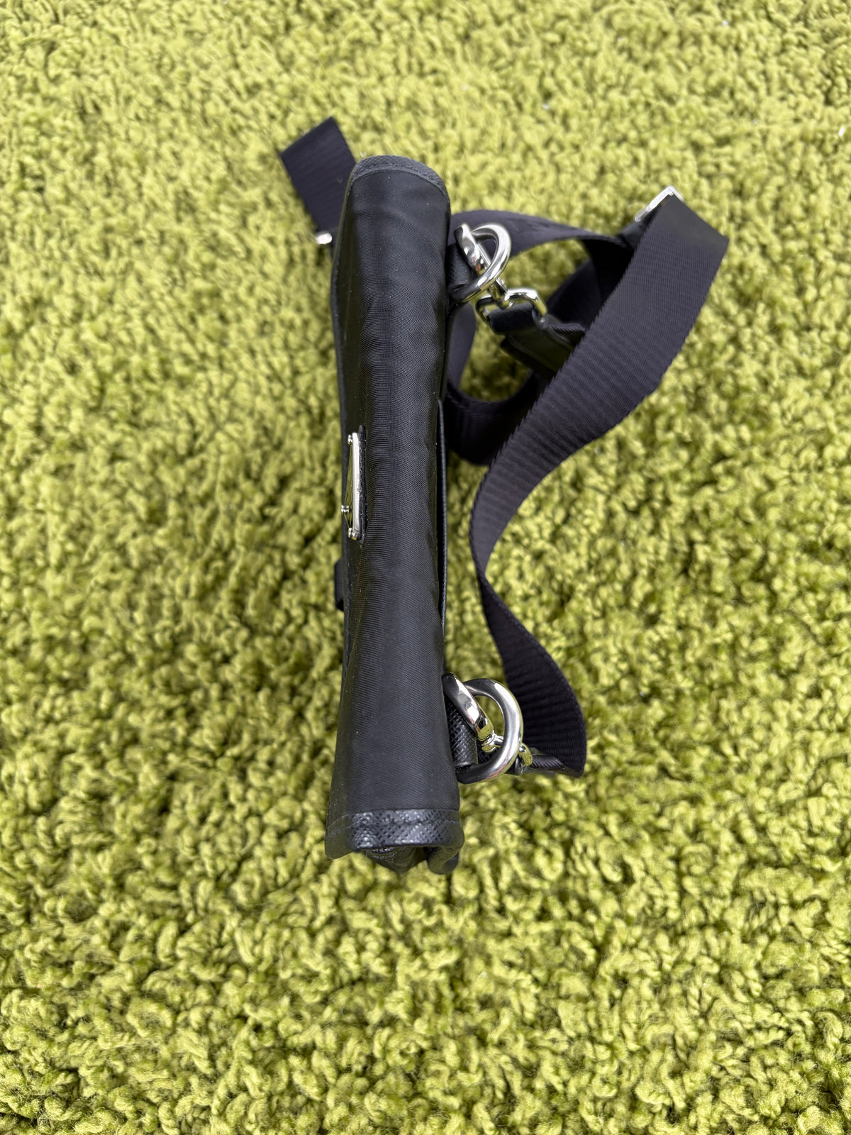 Borsa a tracolla  Prada in Nylon Nero