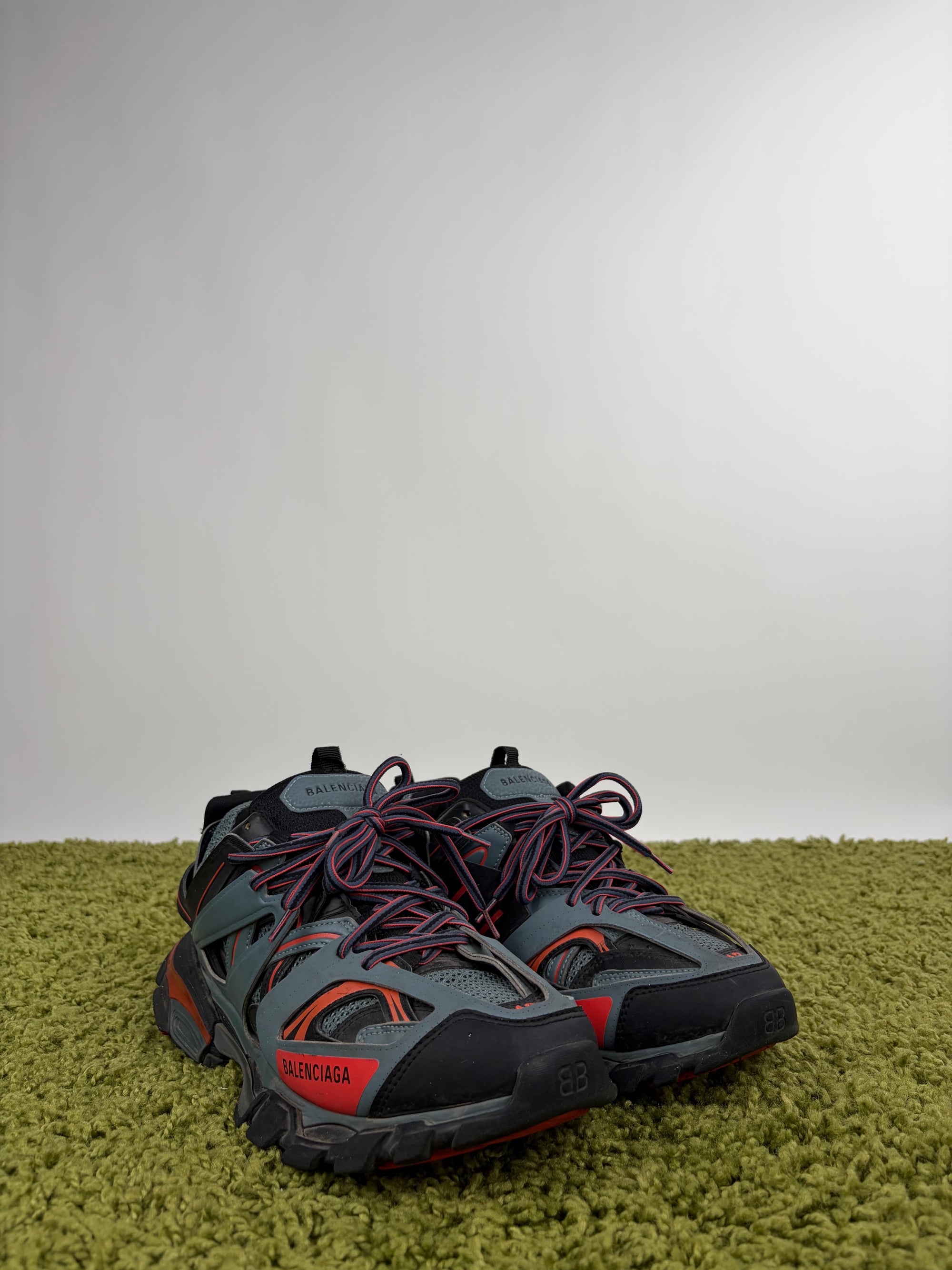 Balenciaga Track Size 42 rosse nere e blu