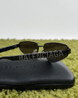 Occhiali da sole Balenciaga BB0107S Con Montatura Cat Eye Neri