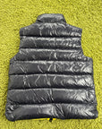Gilet Moncler Parke in Nylon Nero
