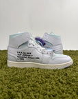 Nike Air Jordan 1 High X Off White Alaska 44