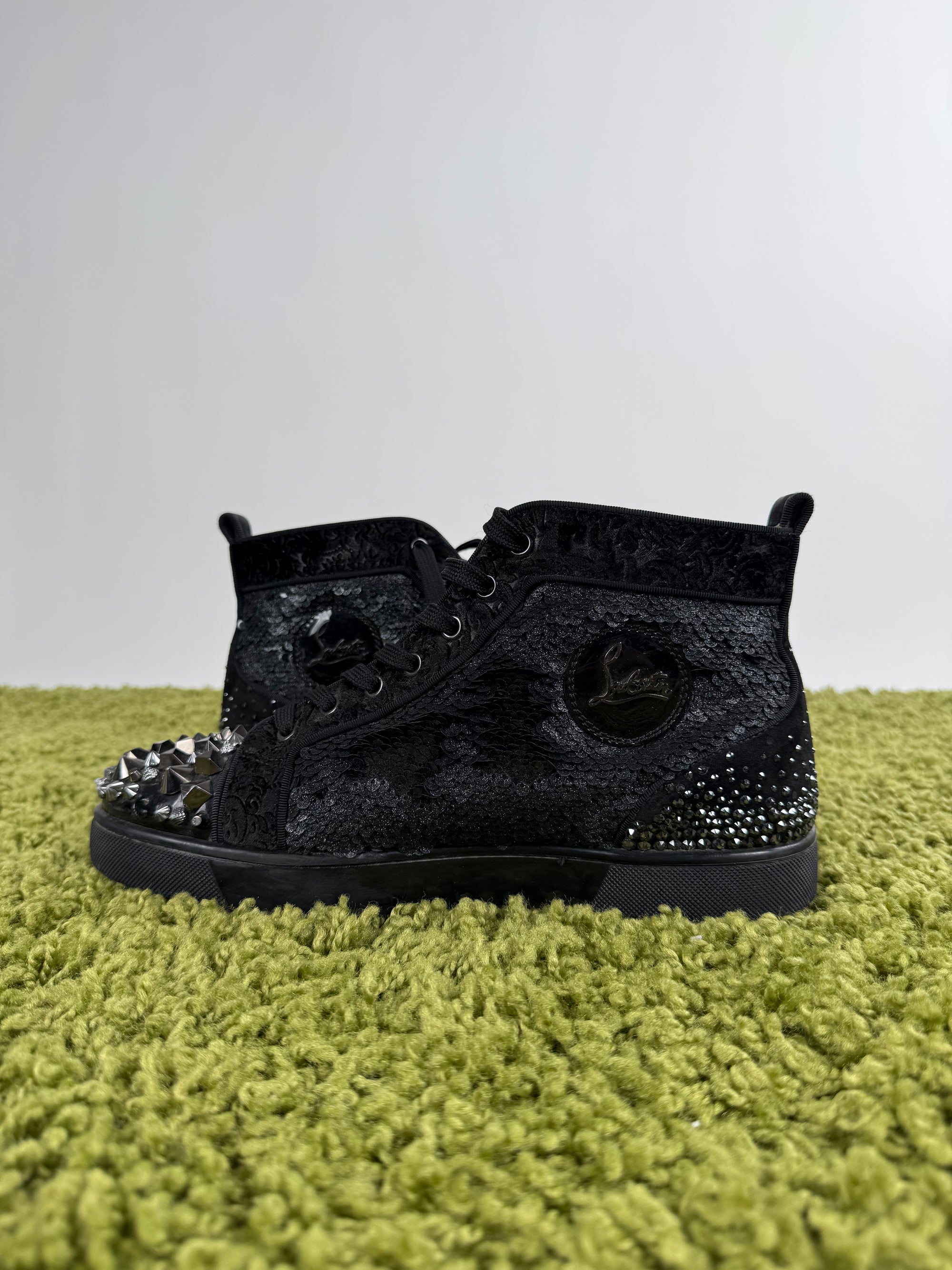 Christian Louboutin Pik Pik Louis High Nera 42