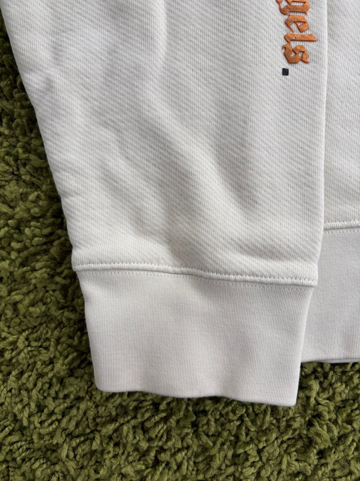 Felpa Palm Angels Sunset Bianca Crema XXL - Second Hand Di Fiore