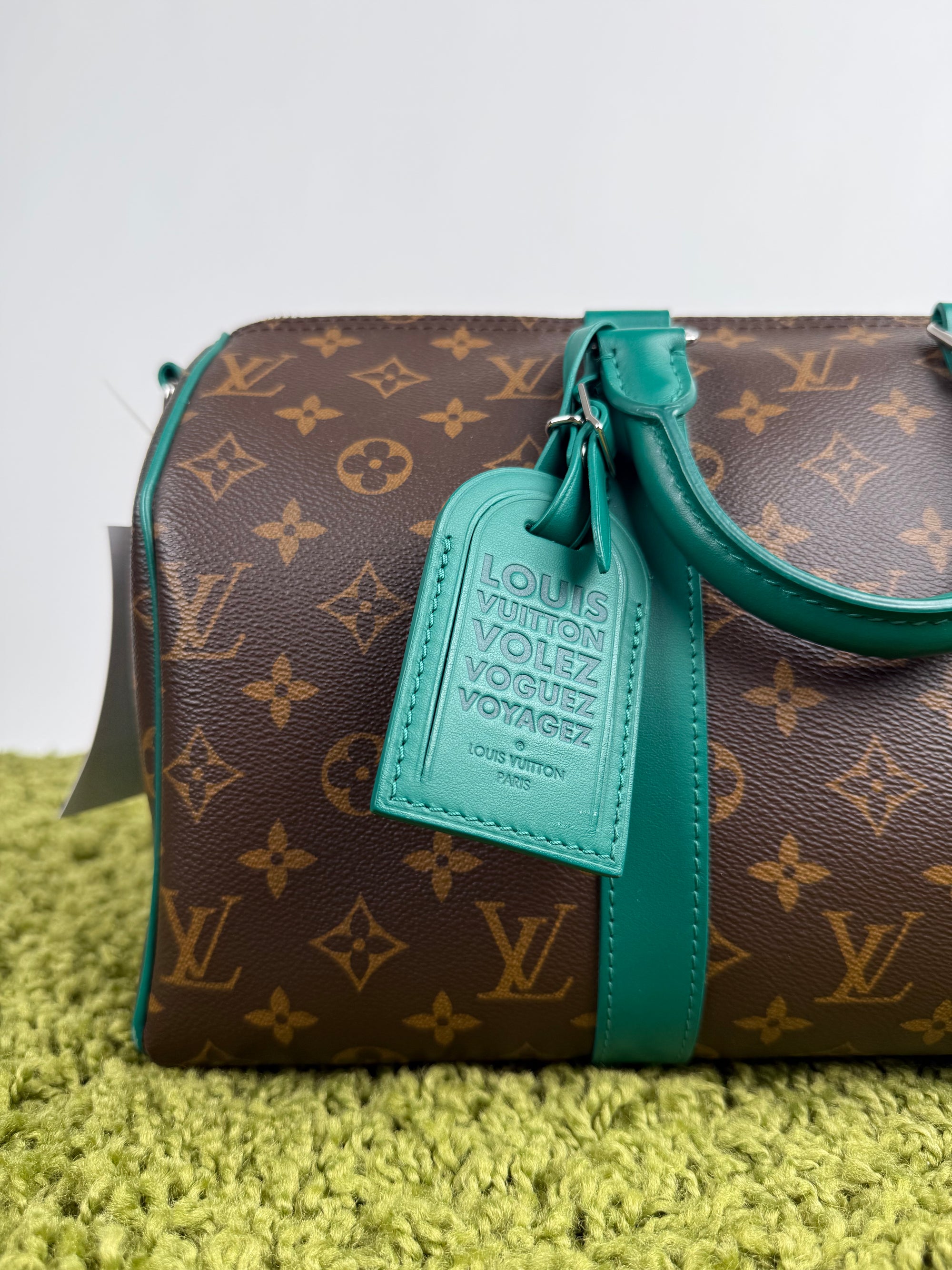 Borsone Keepall Louis Vuitton Baundoliere Marrone