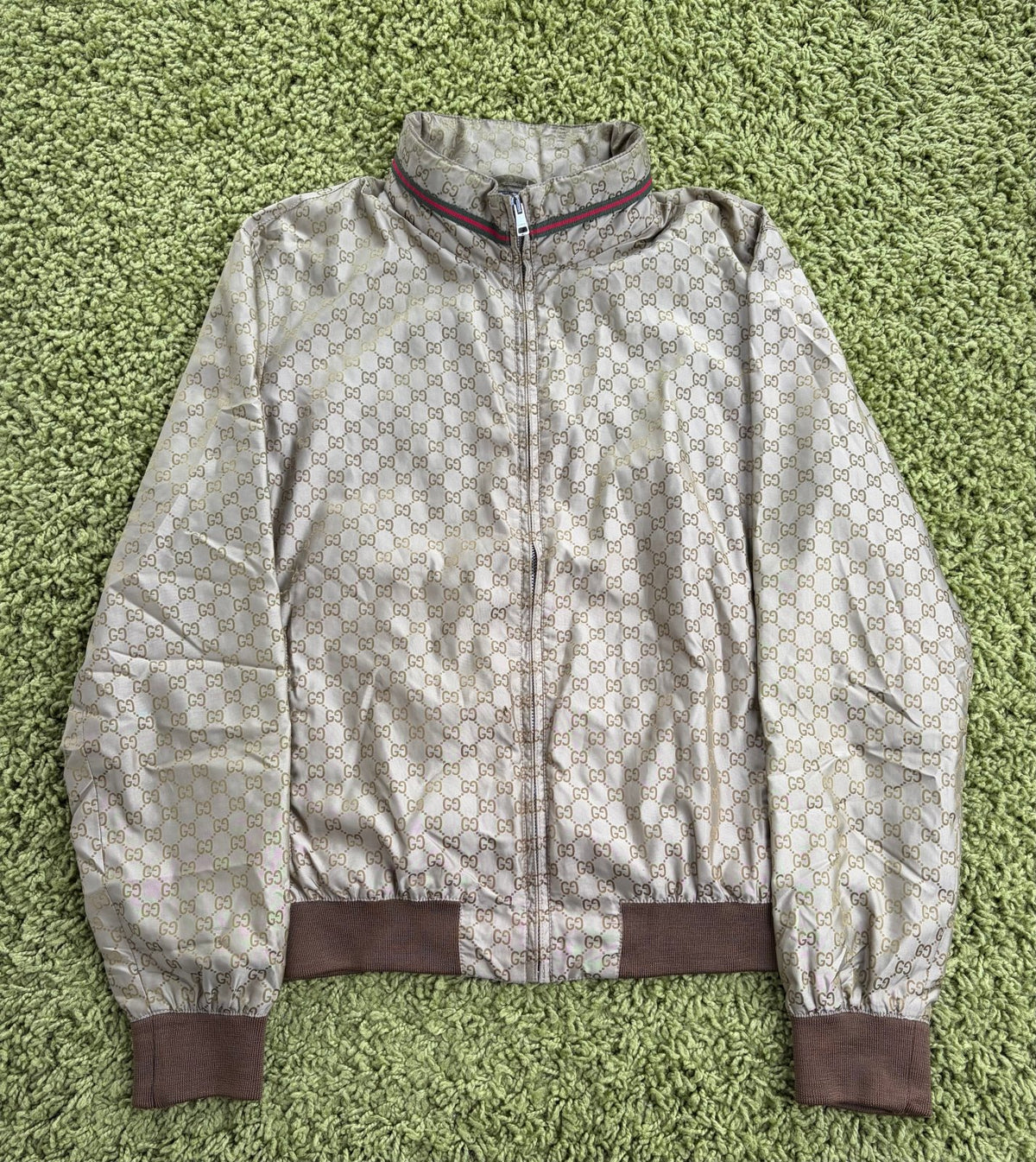 Bomber Gucci Monogram Beige - Second Hand Di Fiore