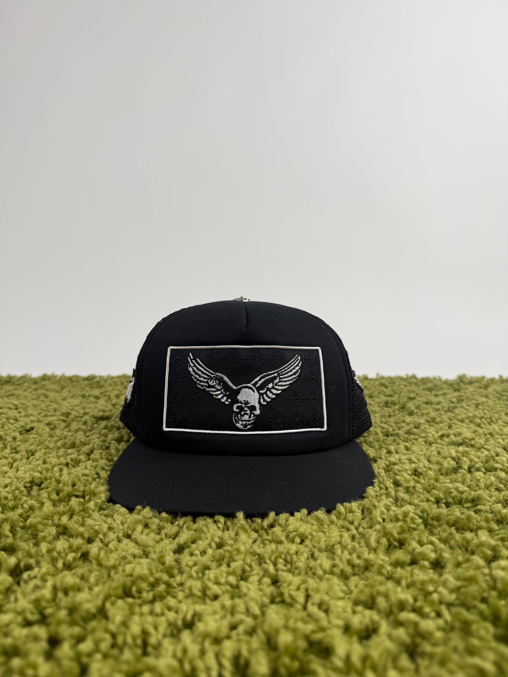 Cappello Chrome Hearts Foti x YungBlud x Aerosmith trucker