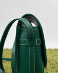 Borsa Goyard Belvedere PM in tela Goyardine Verde