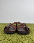 Ciabatta Gucci in Camoscio Marrone 8