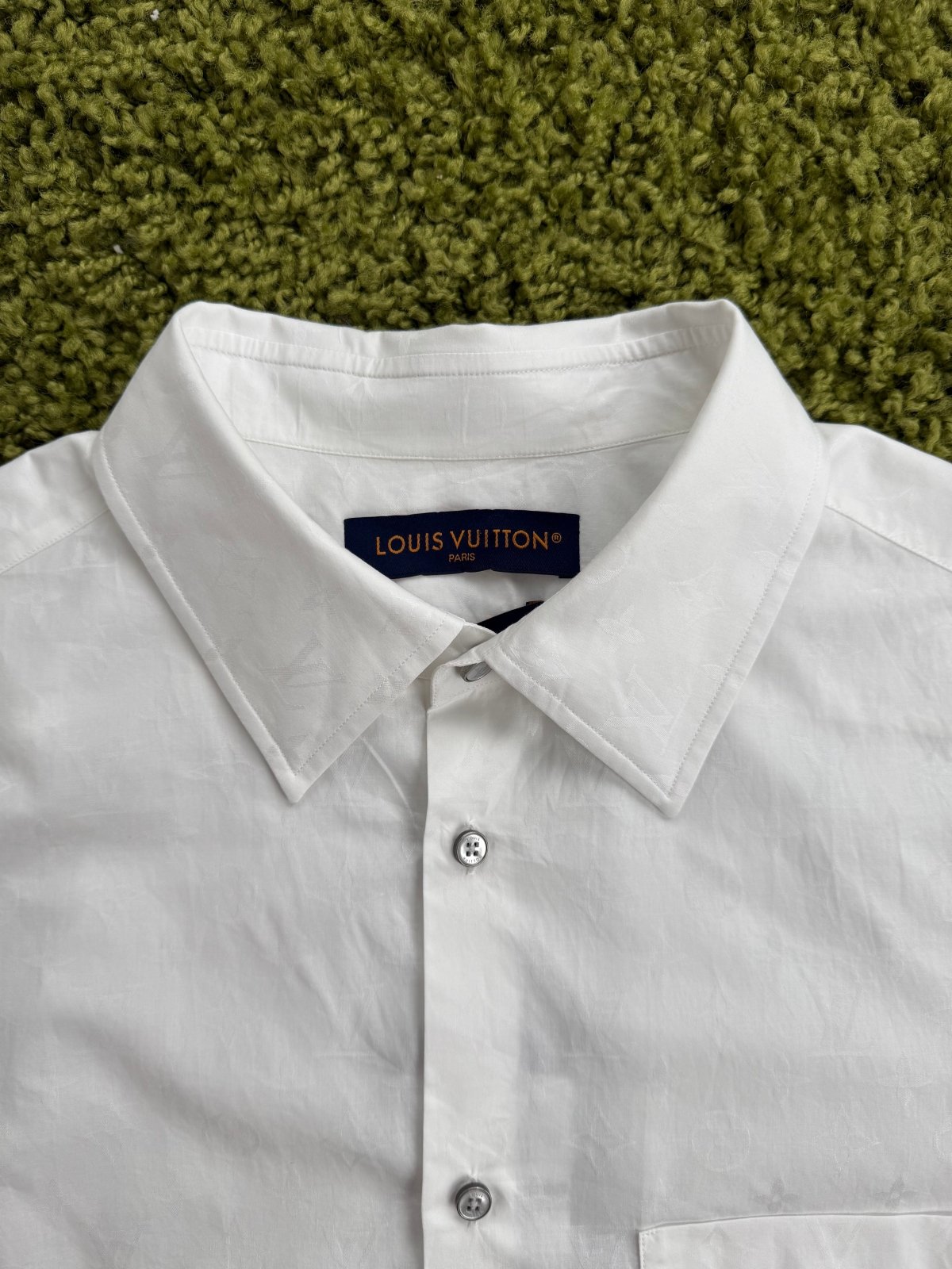 Camicia Louis Vuitton Monogram Bianca 42 - Second Hand Di Fiore