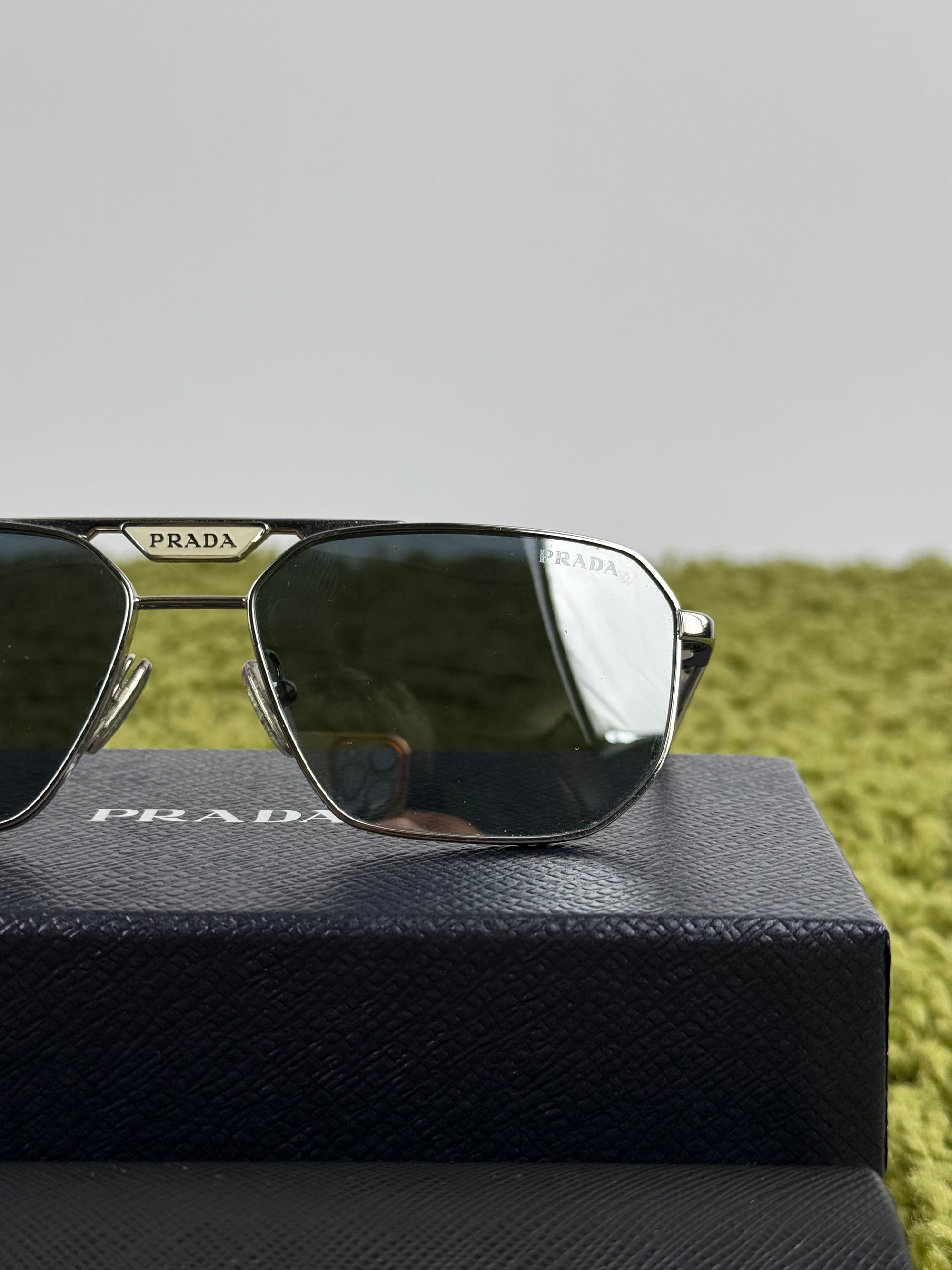 Occhiali Da Sole Prada PR58YS Argento