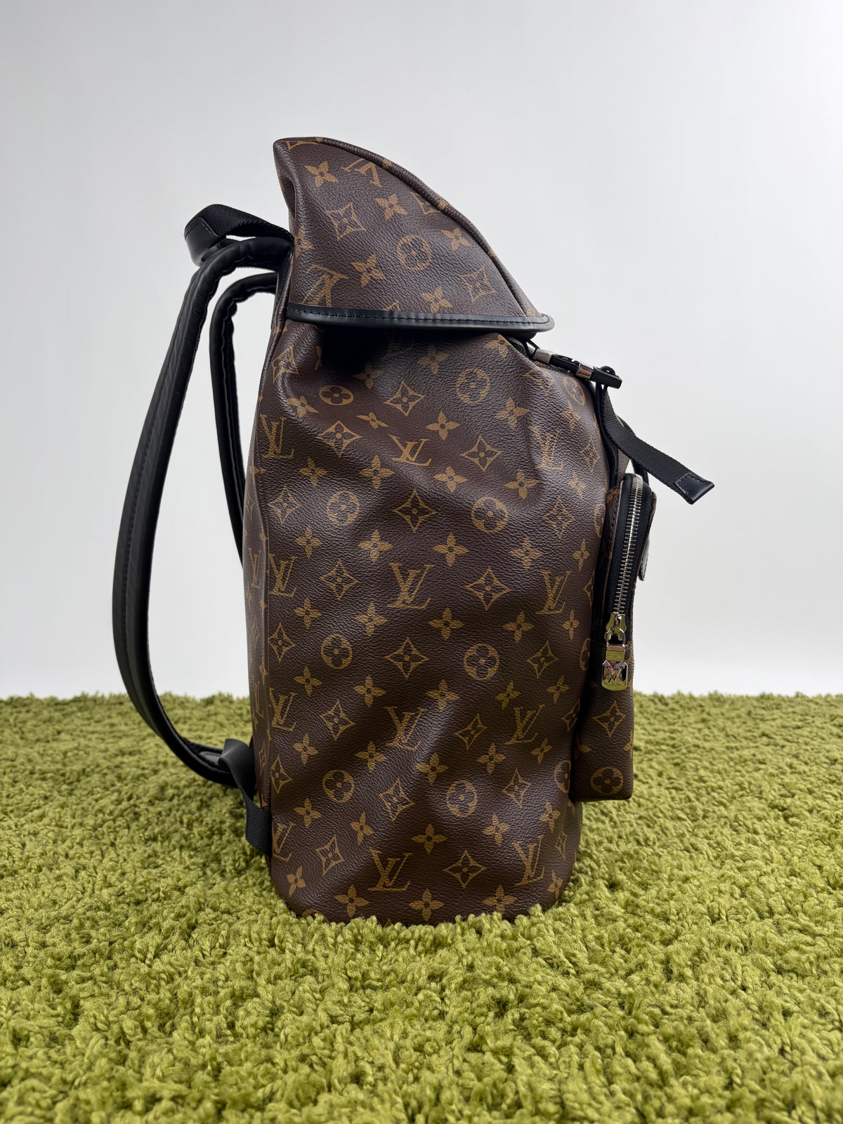Zaino Louis Vuitton Zack Macassar Marrone Monogram