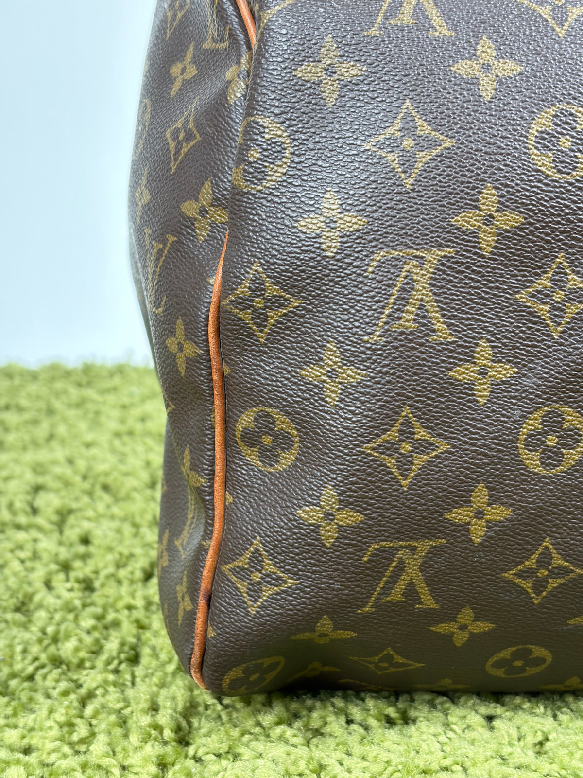 Borsone da viaggio Keepal Louis Vuitton Marrone