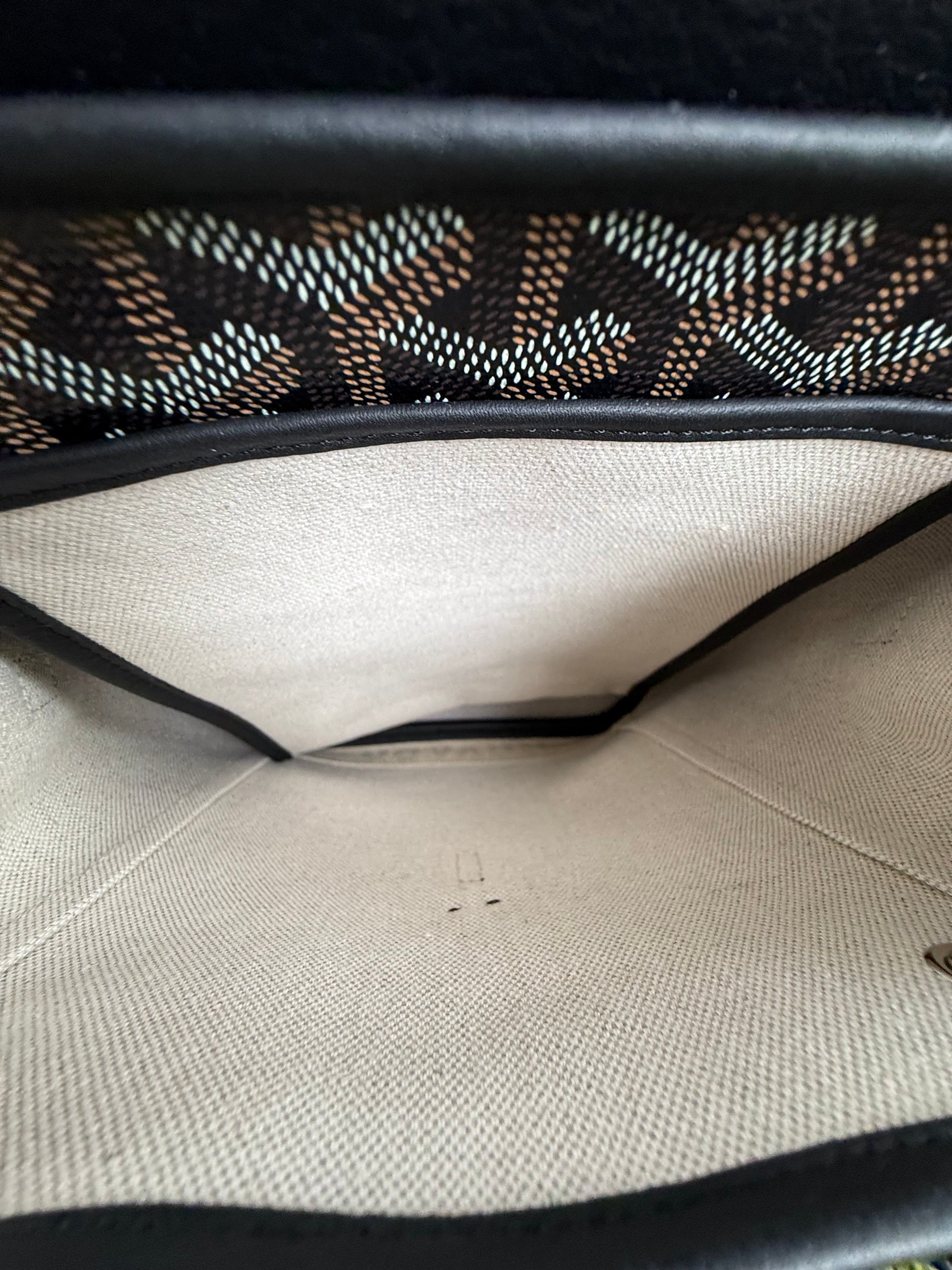 Zaino Goyard Alpin Mini in tela Goyardine Goyard Nero