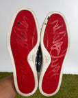 Louboutin Size 43 bianche e blu