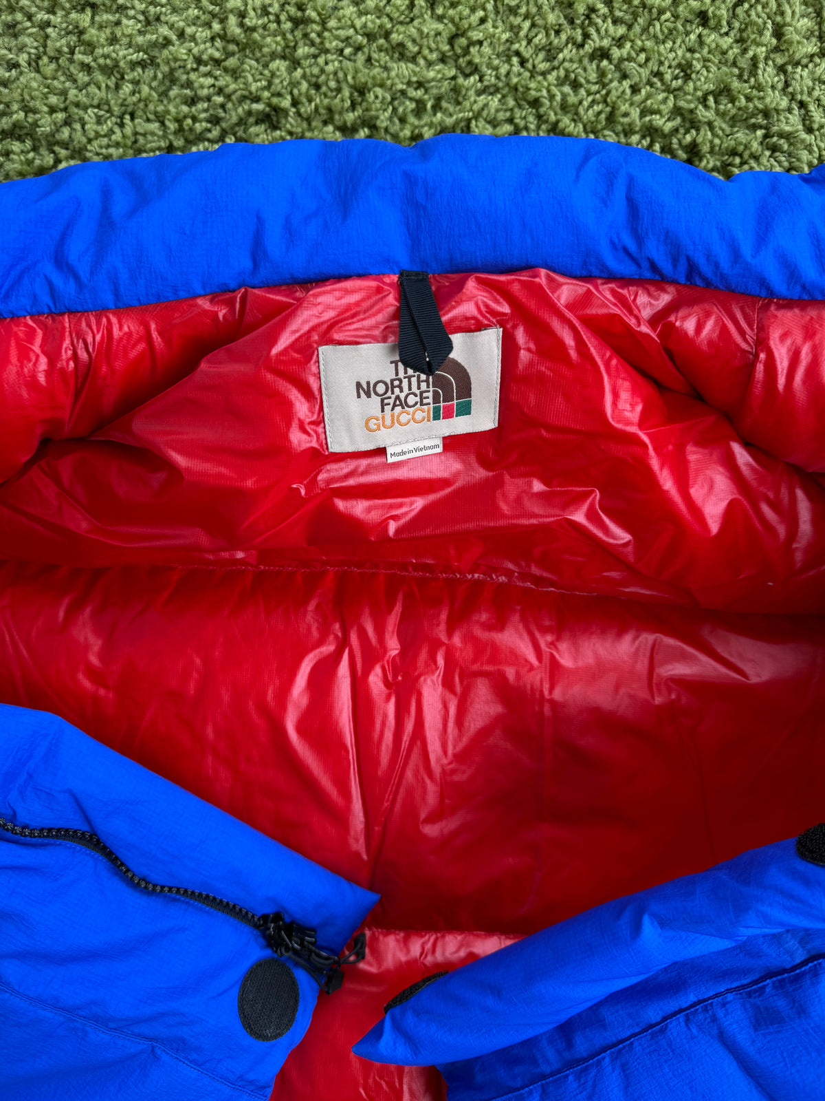 Smanicato The North Face X Gucci Blu L
