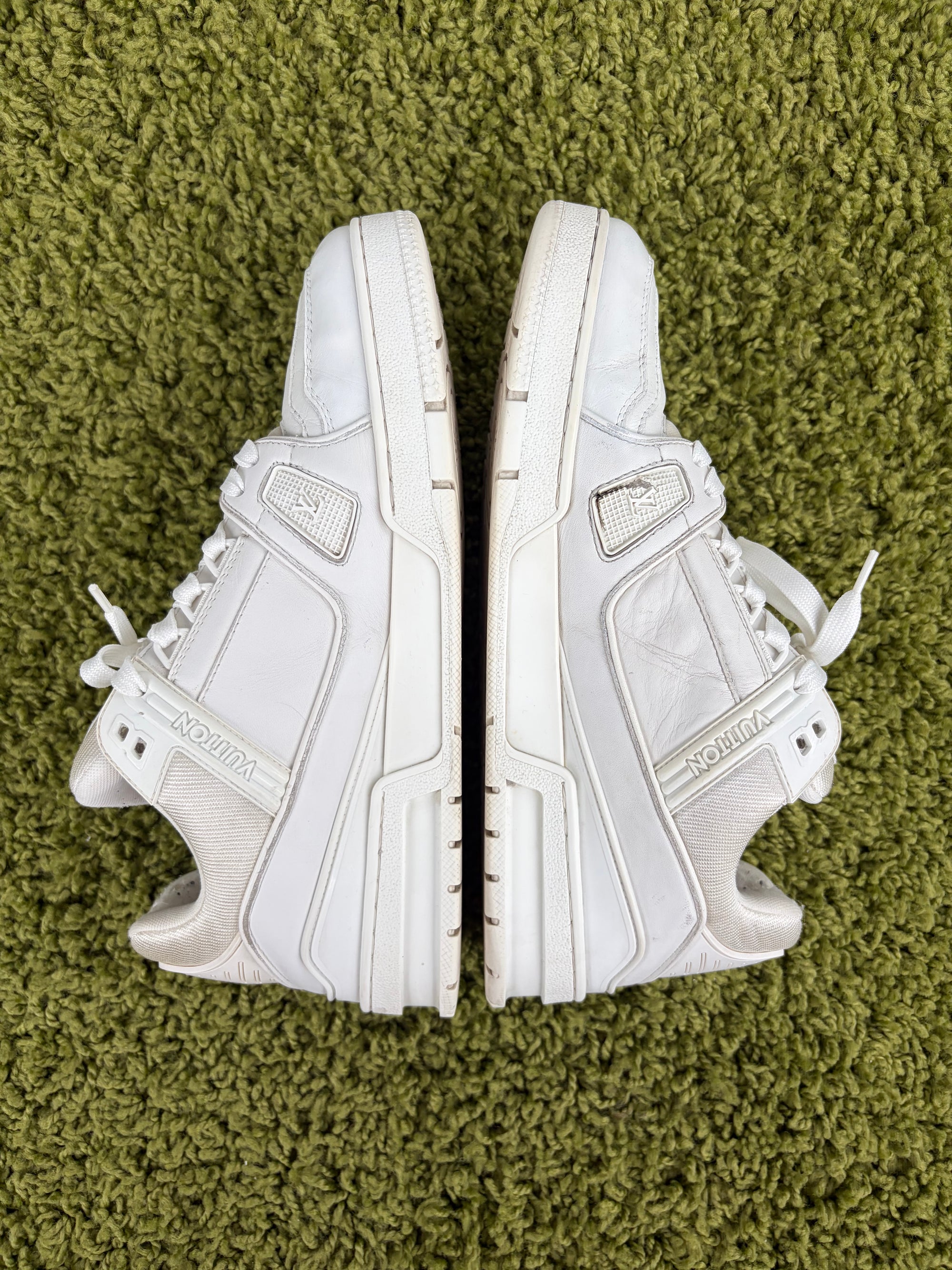 Louis vuitton trainer Size 8=42 calza 43 bianca