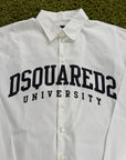 Camicia Dsquared2 Size 48 bianca e nera