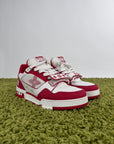 Louis Vuitton Trainer in denim Rossa 7.5