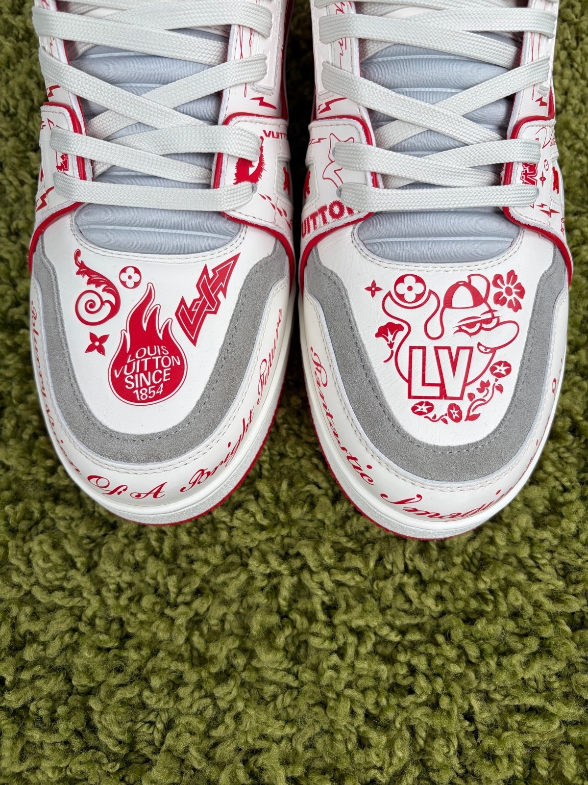 Louis Vuitton Trainer Rossa 10 - Second Hand Di Fiore