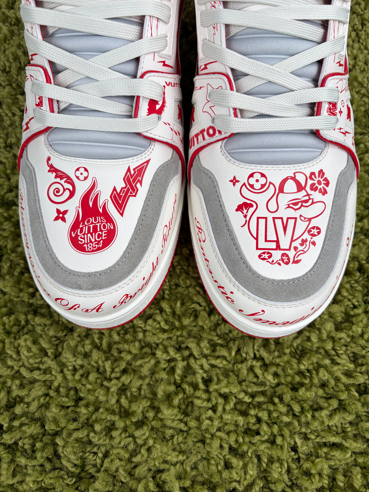 Louis Vuitton Trainer Rossa 10