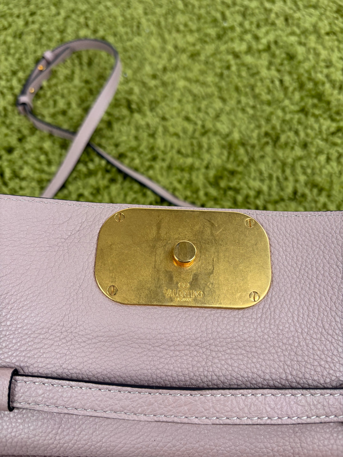 Borsa a tracolla Valentino Garavani VRING Rosa
