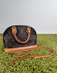 Borsa Alma BB Louis Vuitton Marrone