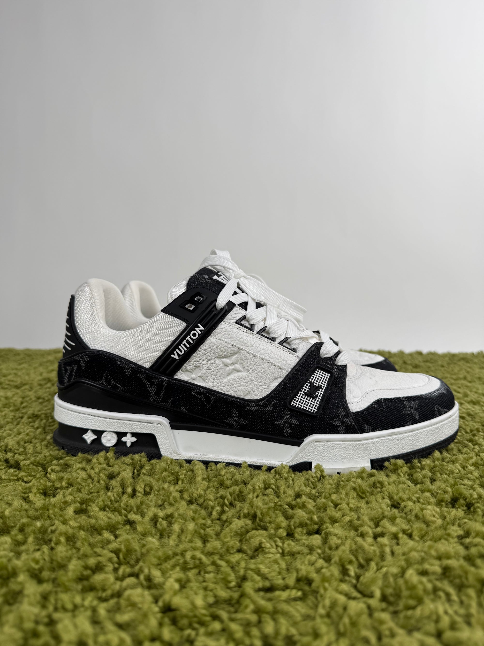 Louis Vuitton Trainer in denim Nero 10