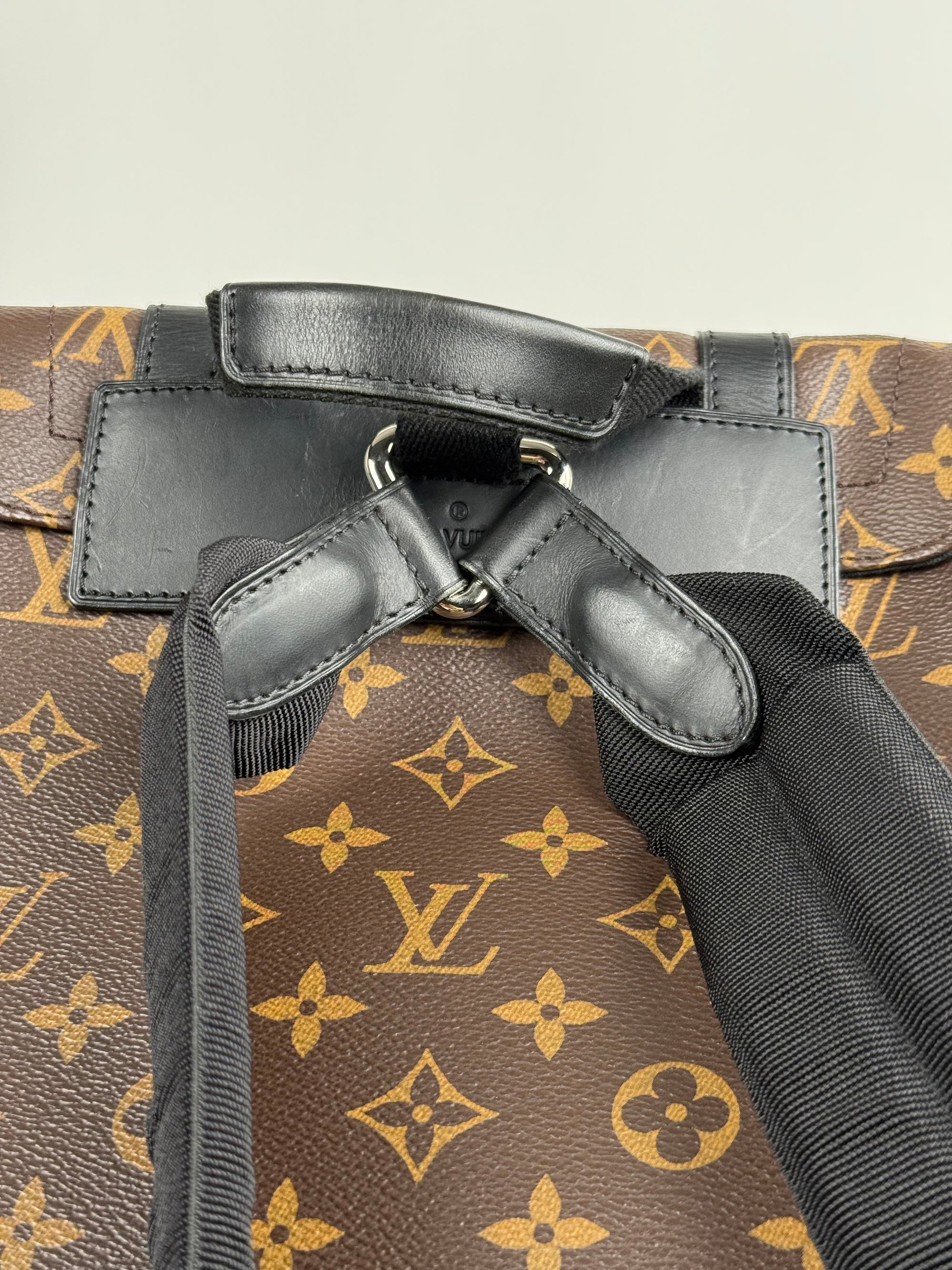 Zaino Christopher Monogram Louis Vuitton Marrone