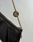 Borsa Fendi Baguette in tela Marrone