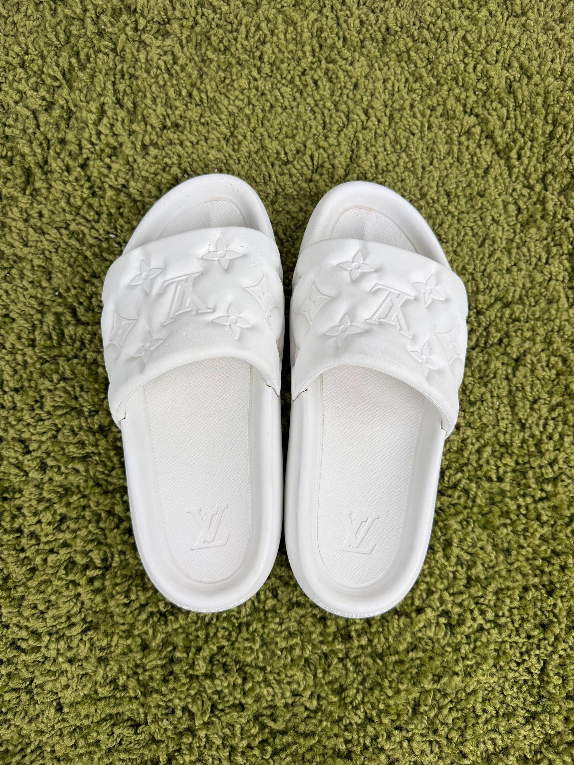 Ciabatta Louis Vuitton Bianca 10