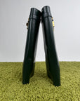 Stivali Shark Lock Verde Scuro Givenchy 39.5