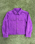 Giacca Monogram in denim Viola Louis Vuitton 54